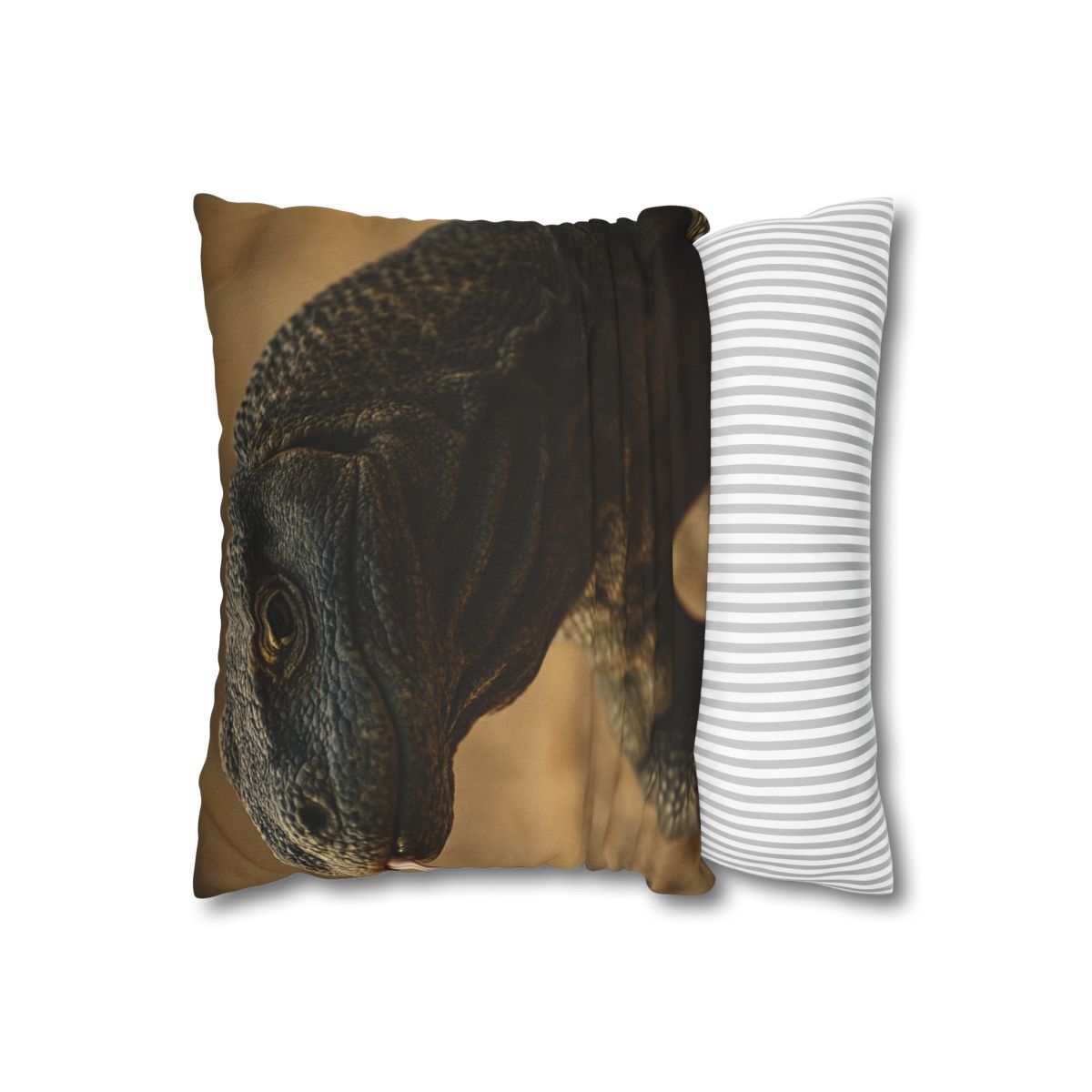 Ancient Sentinel Komodo Dragon soft cotton pillow cases