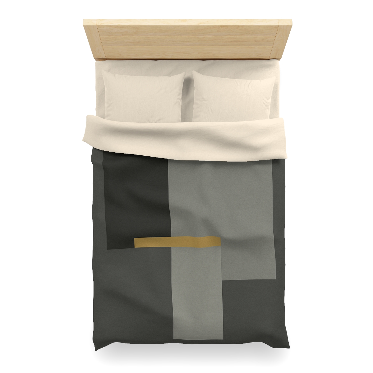 Offset Rectangles And Narrow Bridge warm winter duvets