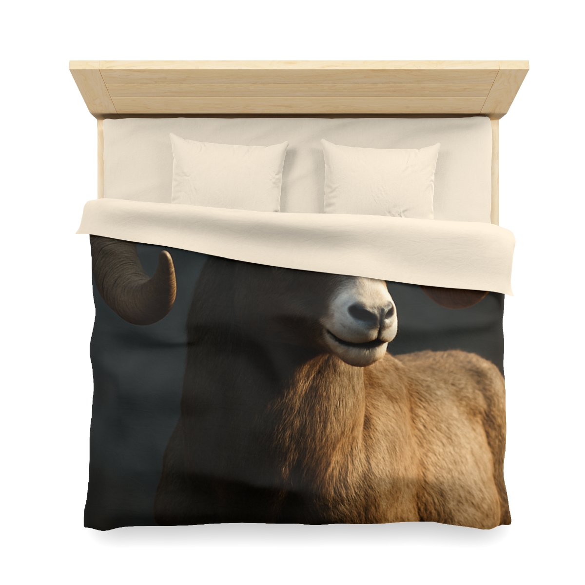 Canyon Shadow Bighorn Sheep duvets for gifts