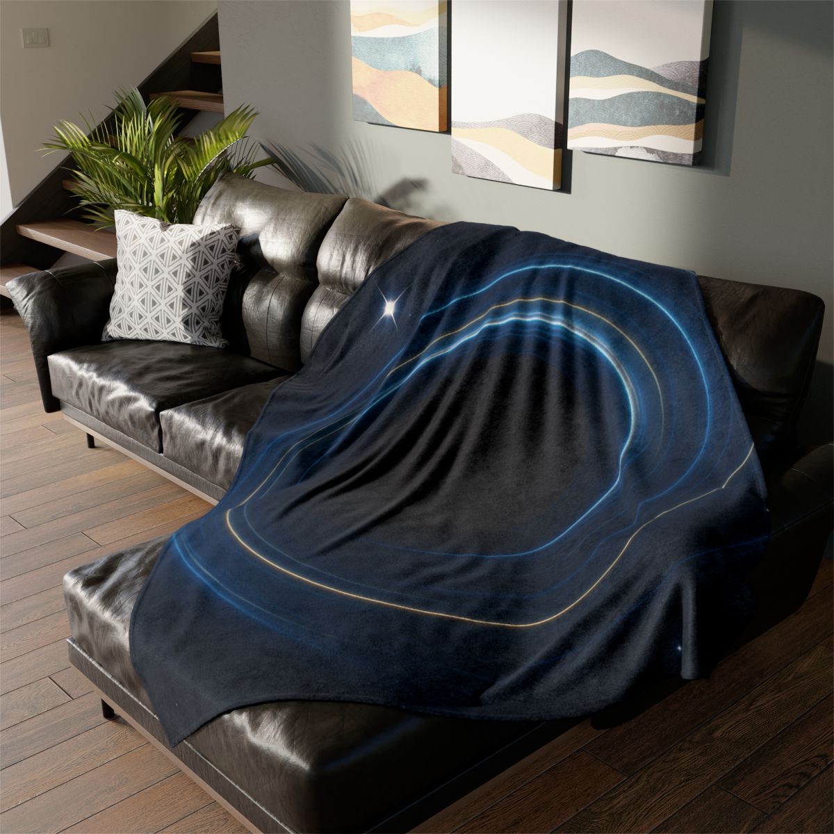 Gravitational Lens Mirage Rings warm winter blankets