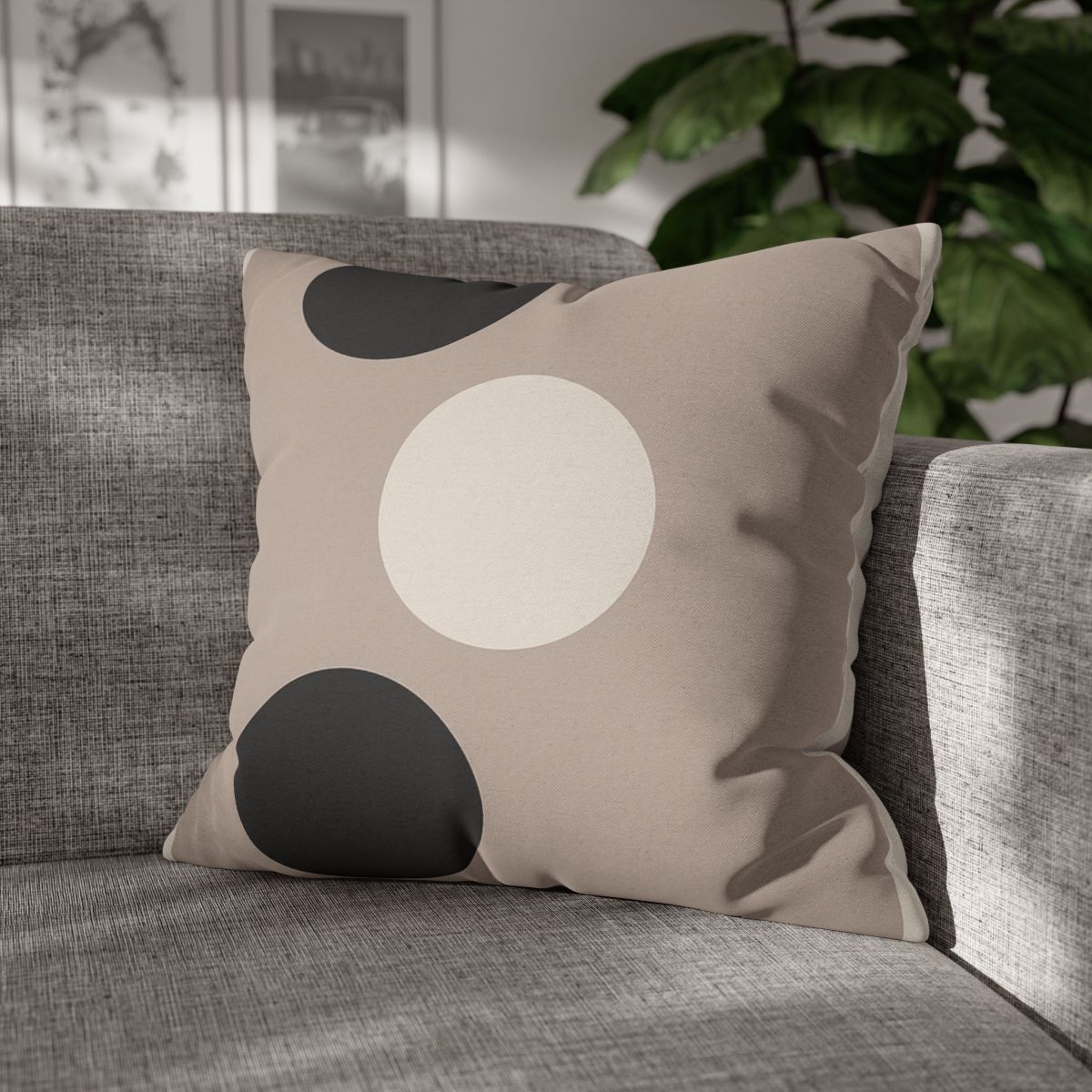 Staggered Trio Of Coins unique gift pillow cases