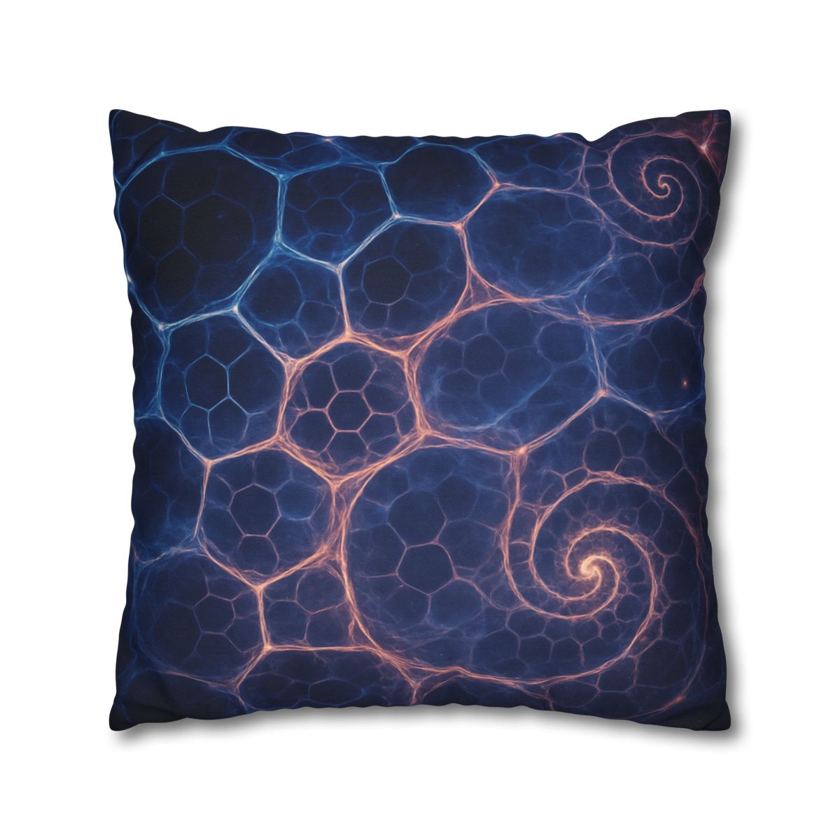 Fractal Nebula Lattice unique gift pillow cases