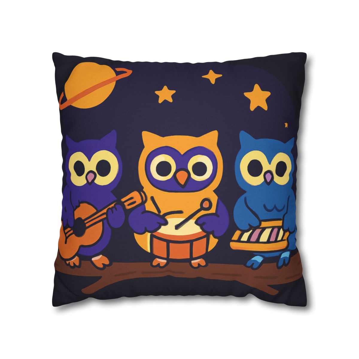 Star Song Owl Band unique gift pillow cases