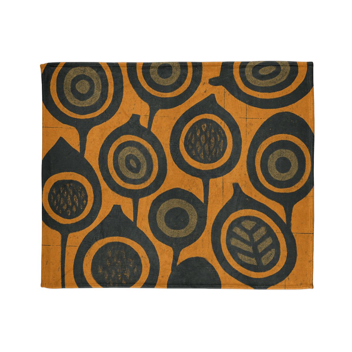 Seed Pod Cluster Matrix designer printed blankets