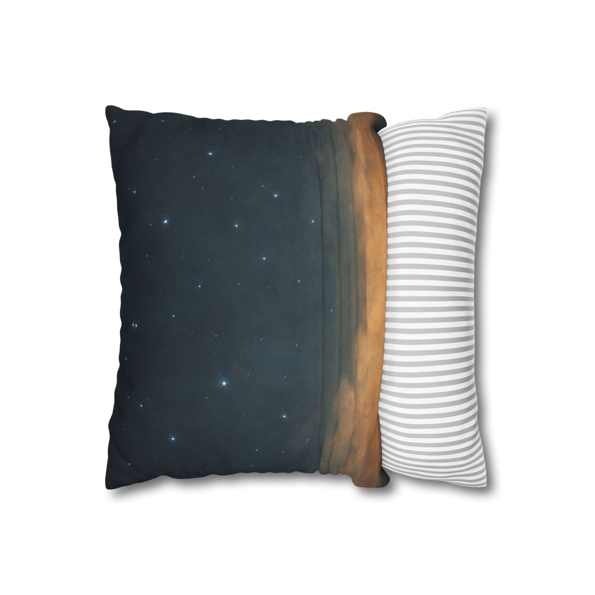 Starlit Dust Horizon soft cotton pillow cases