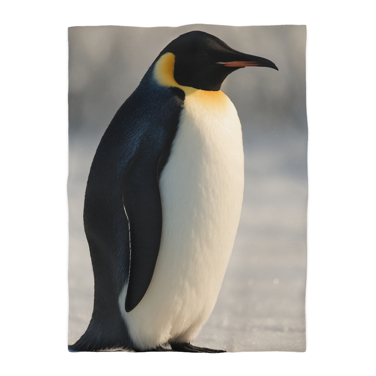 Aurora Drift Emperor Penguin custom duvets