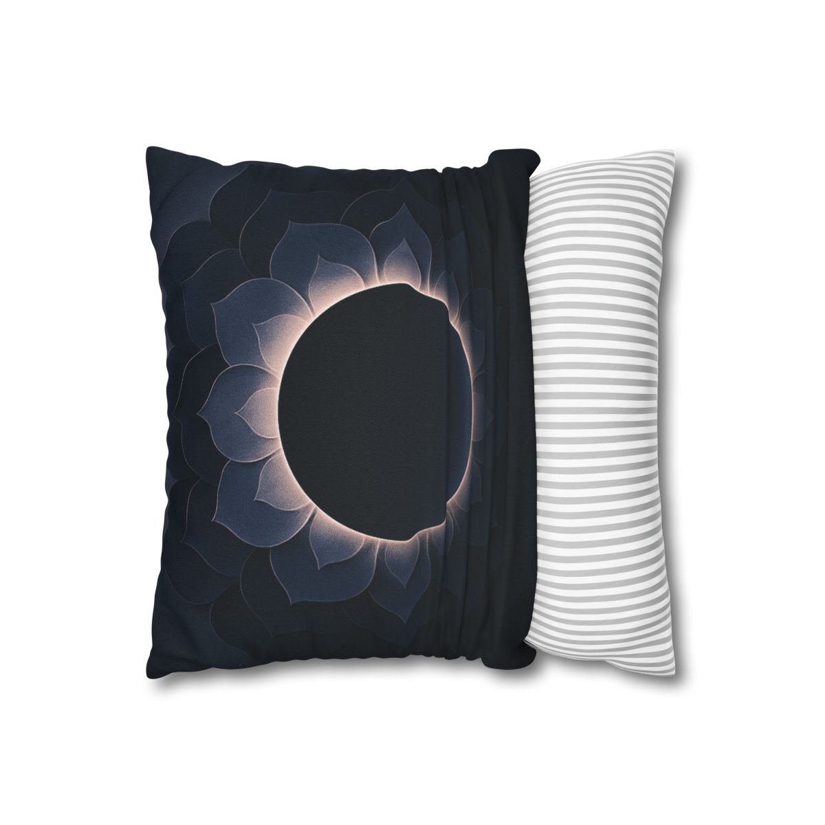 Petal Eclipse Rosette soft cotton pillow cases