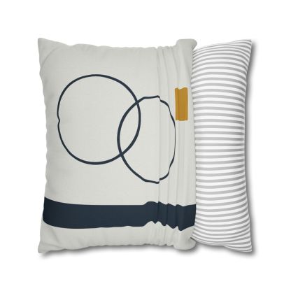 Staggered Rings With Anchored Column custom pillow cases
