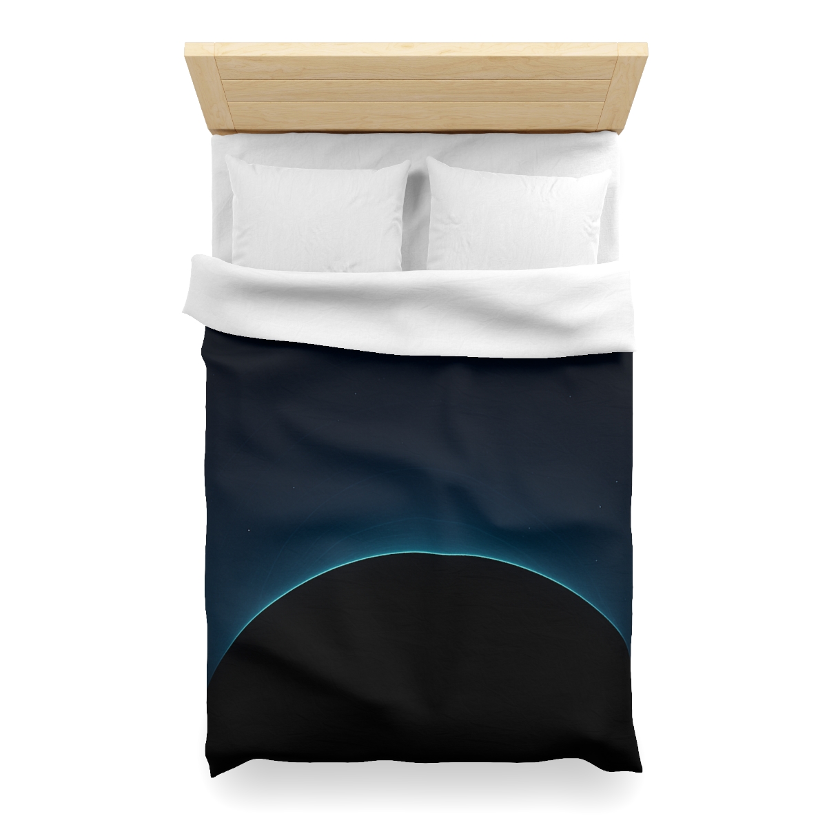 Black Horizon Silhouette warm winter duvets