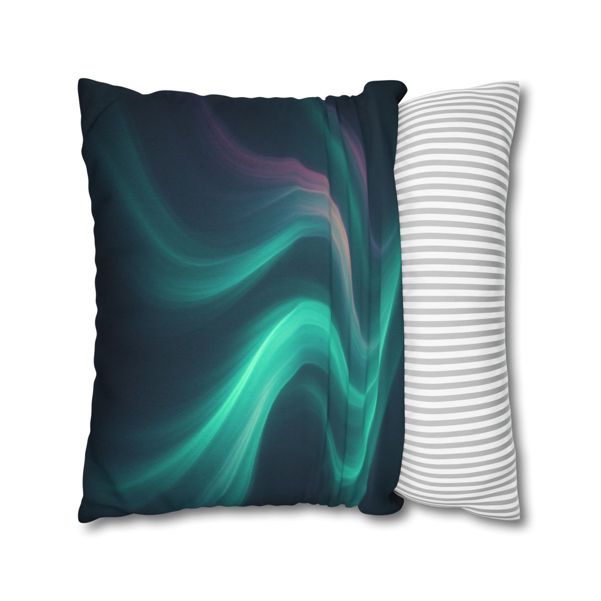 Aurora Spectrum Drift soft cotton pillow cases