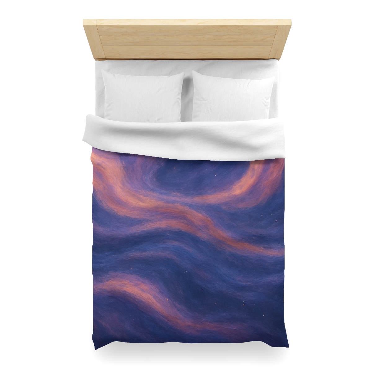 Chromatic Nebula Tapestry personalized bedding duvets