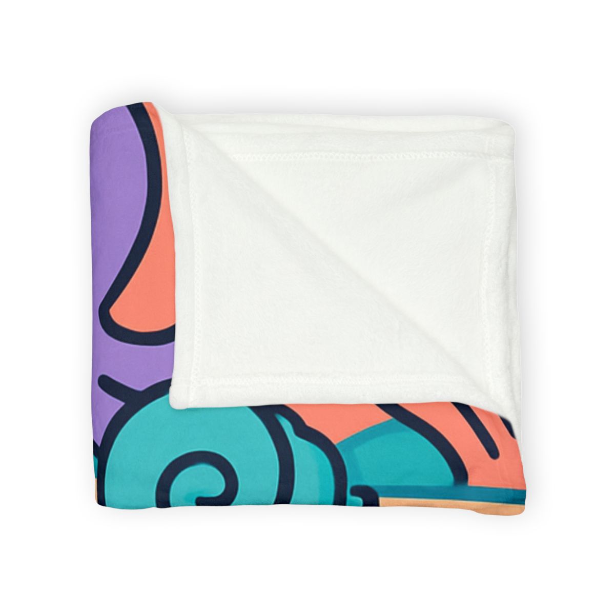 Coral Concert Undersea personalized cozy blankets