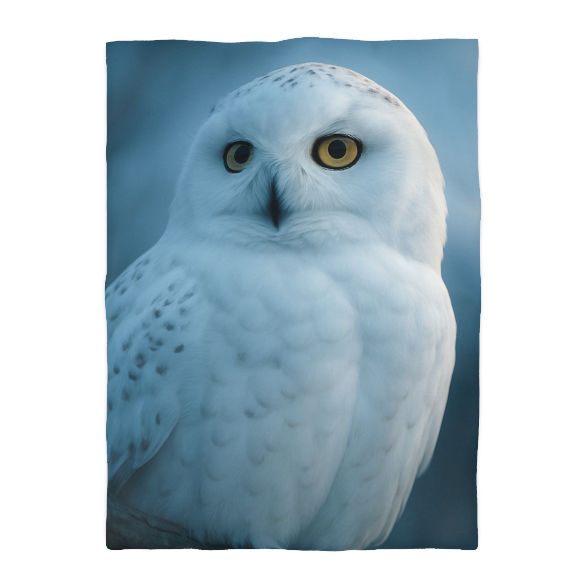 Twilight Watcher Snowy Owl stylish duvet covers