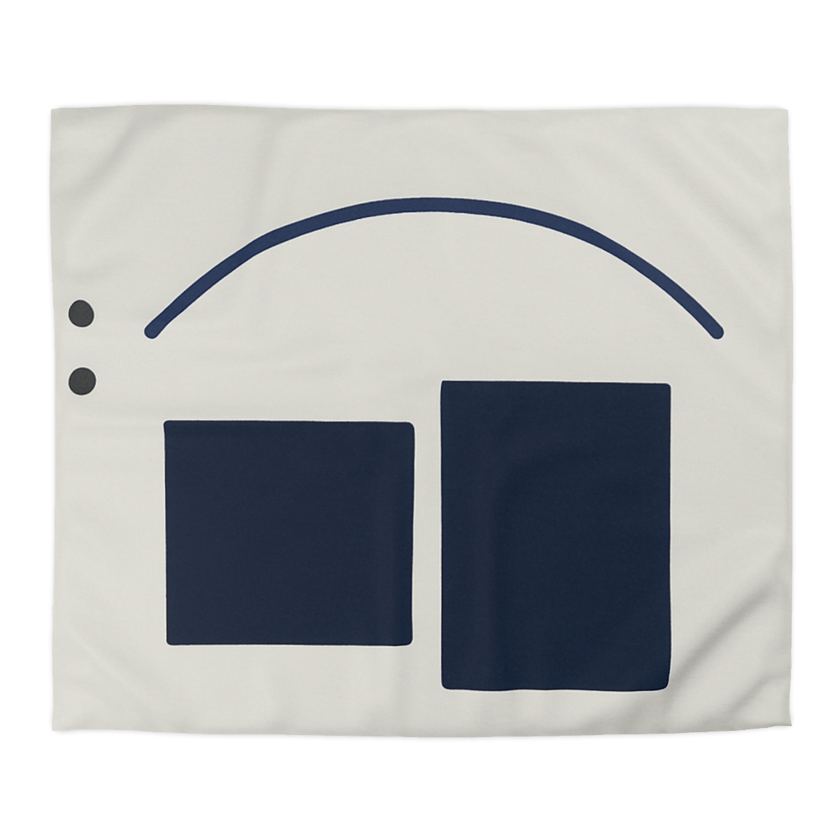 Arc Bridge Over Offset Blocks warm winter duvets