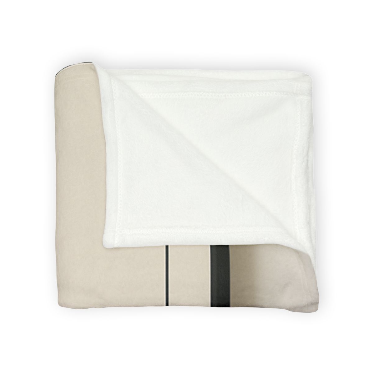 Trio Of Offset Ovals soft fleece blankets