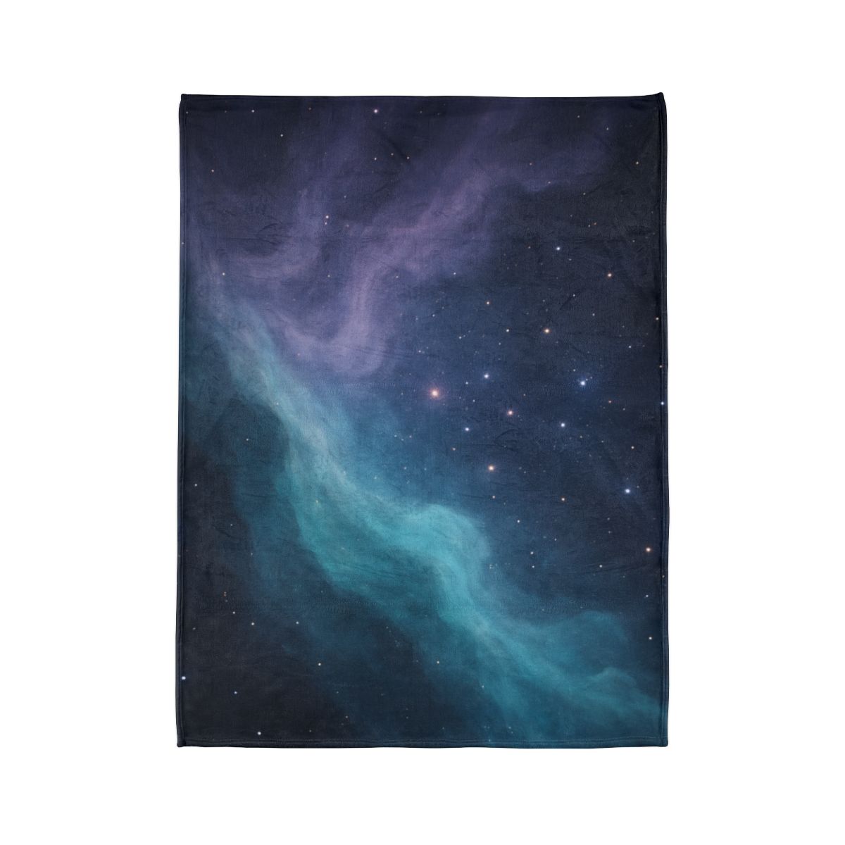 Luminous Nebula Tidal Surge stylish throw blankets