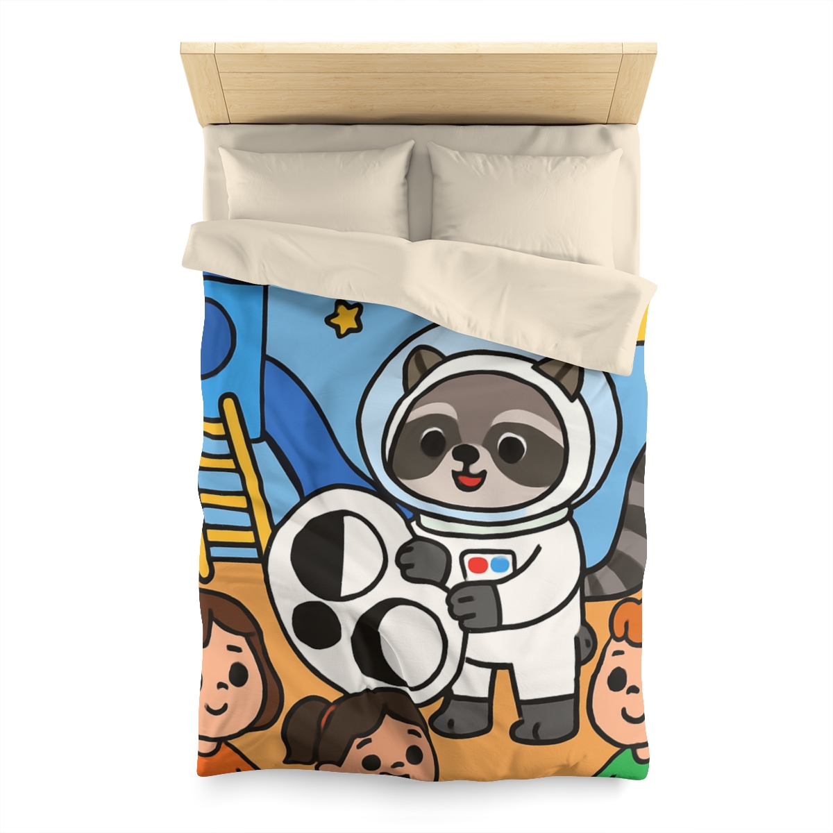 Moon Phase Playground Parade soft comforter duvets