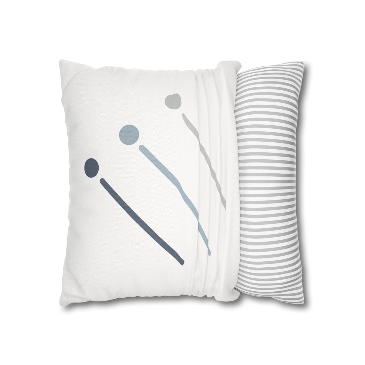 Parallel Comet Paths designer print pillow cases