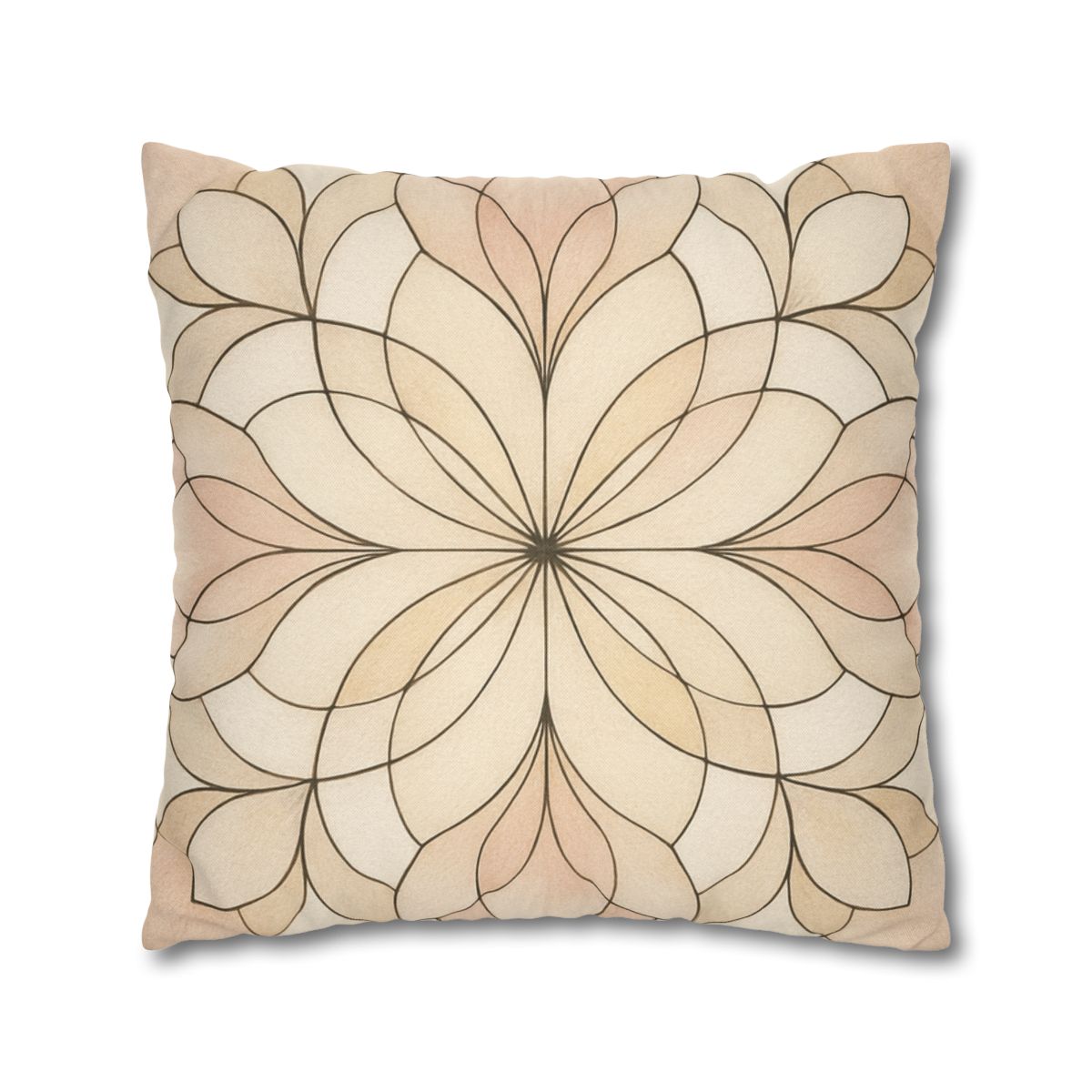 Petal Prism Lattice stylish decorative pillowcases