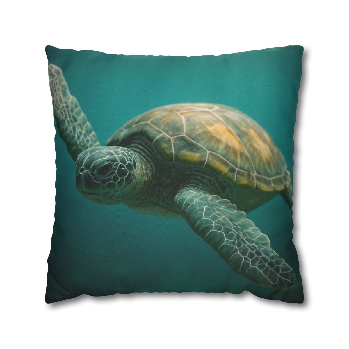 Comet Guard Green Sea Turtle custom pillow cases
