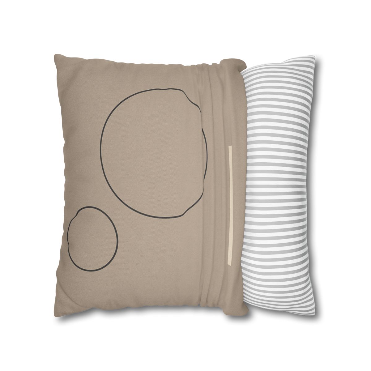 Floating Ring Alignment personalized pillow covers