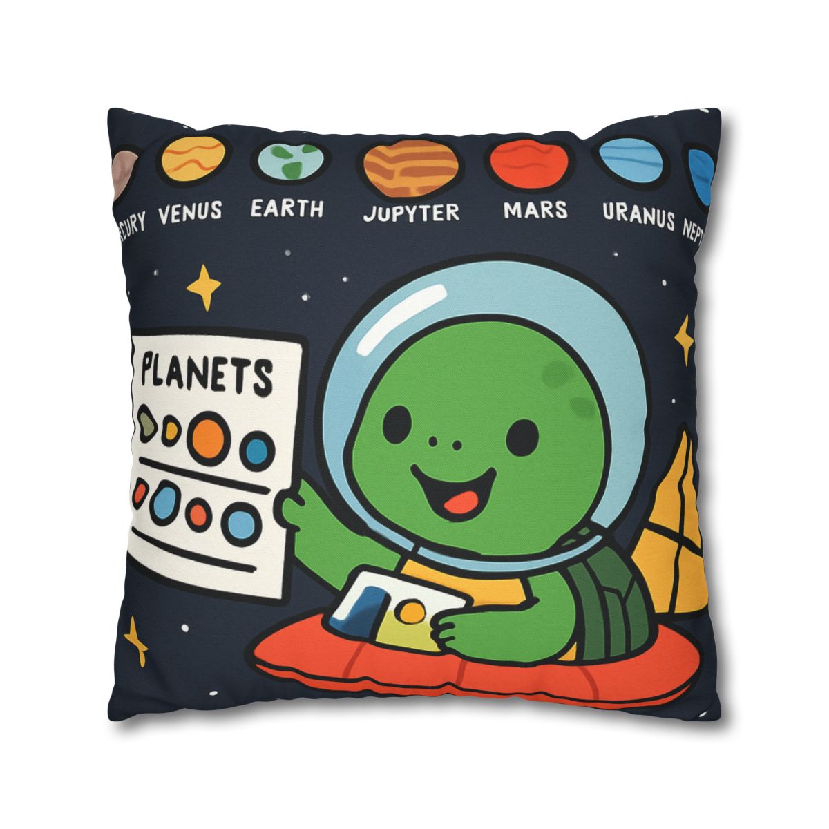 Solar Sail Turtle And The Planetary Parade unique gift pillow cases