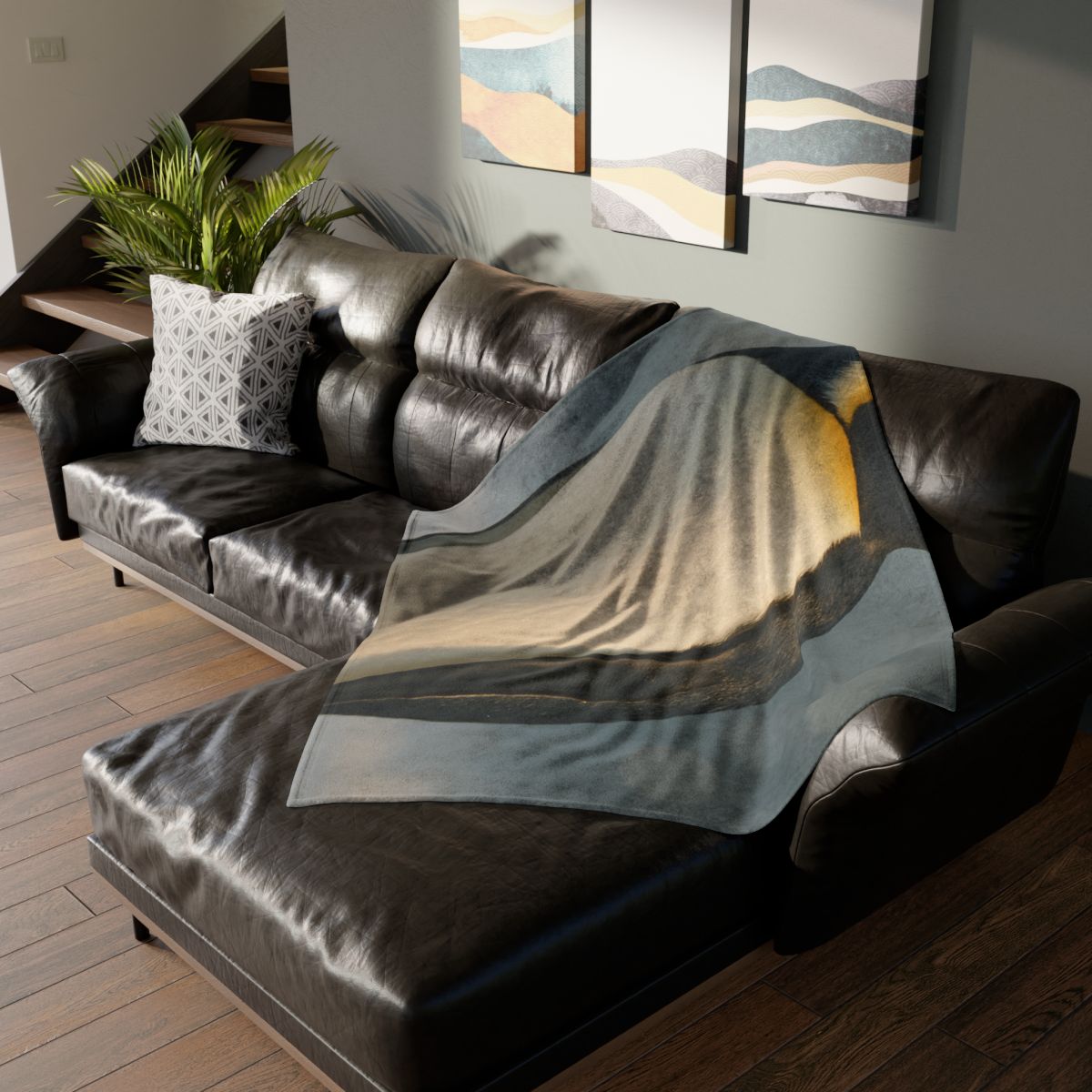 Velvet Eclipse Emperor Penguin custom blankets