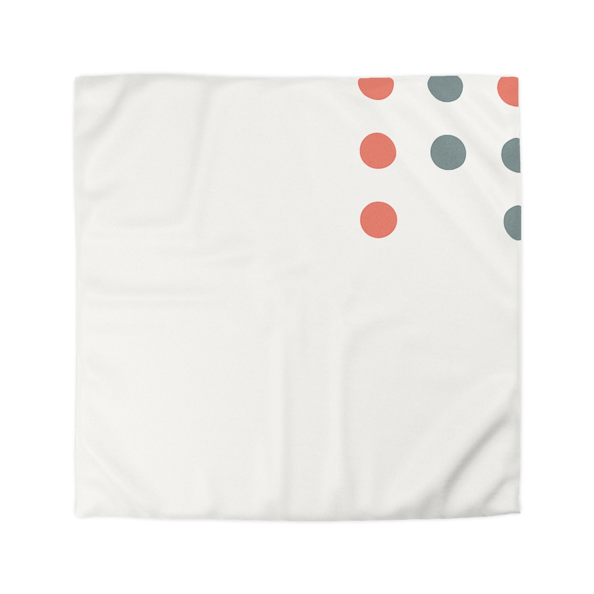 Sparse Corner Dot Grid soft comforter duvets