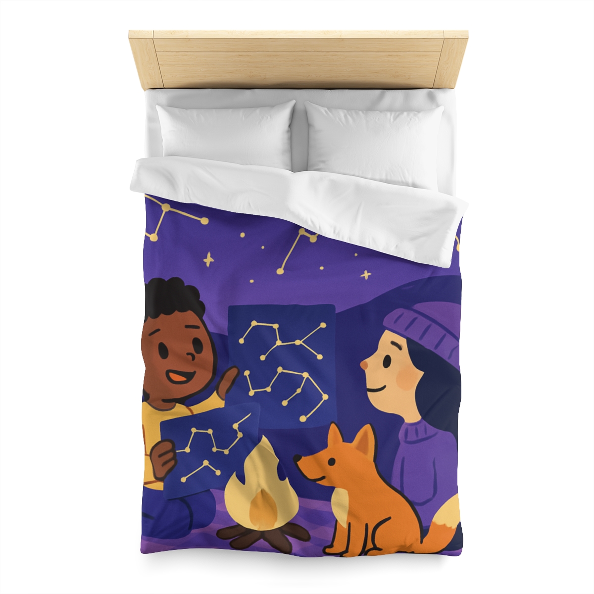 Constellation Camping soft comforter duvets