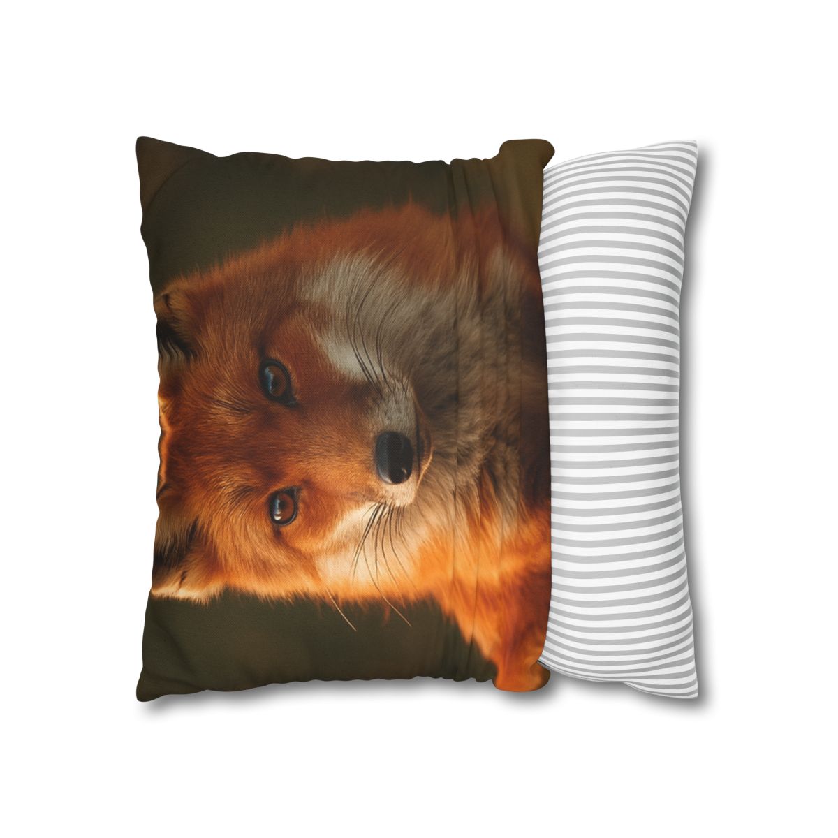 Crimson Whisper Red Fox unique gift pillow cases