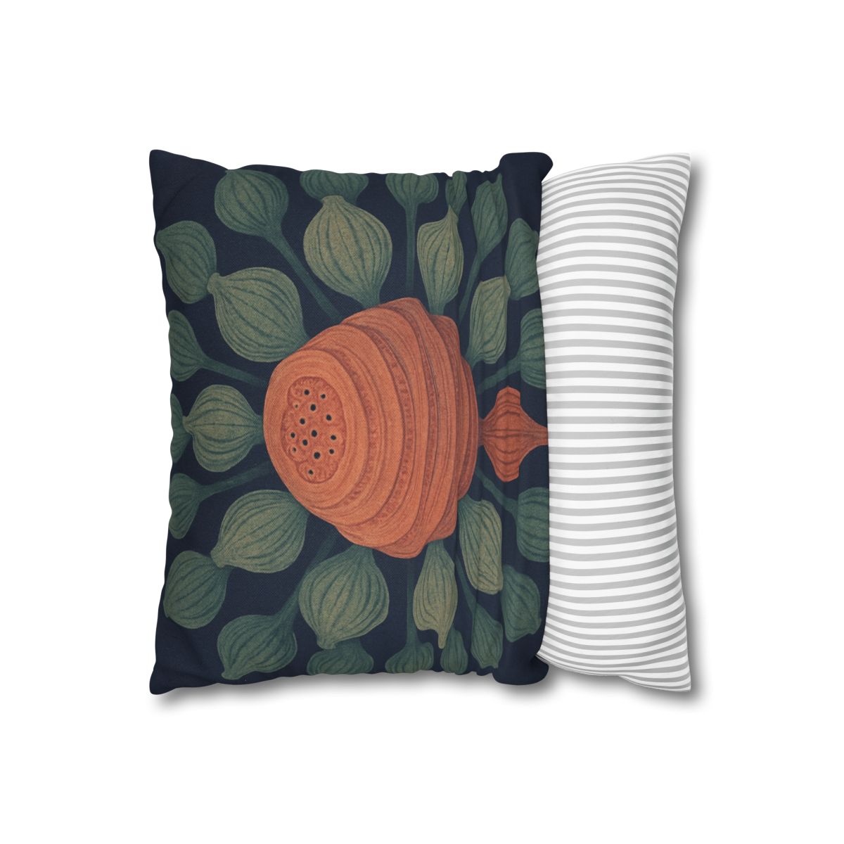 Spiral Seed Pod Halo trendy patterned pillow cases