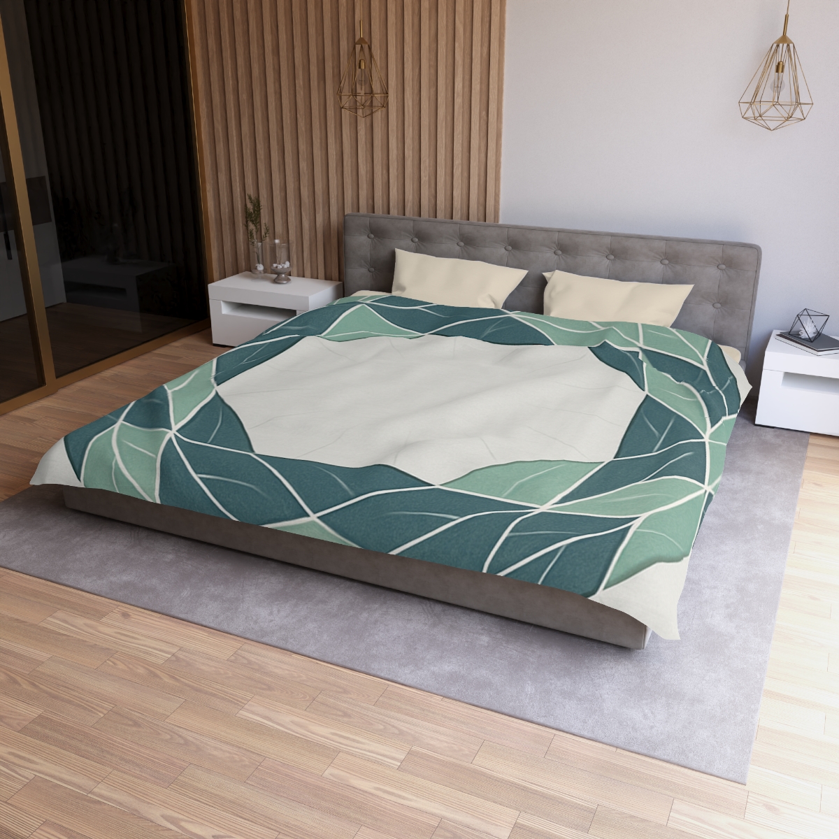 Orbiting Leaf Lattice trendy bedroom duvets