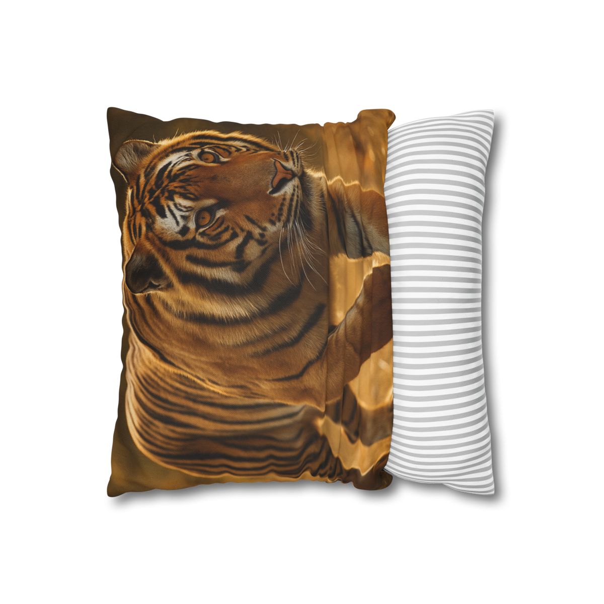 Forest Stalker Bengal Tiger soft cotton pillow cases