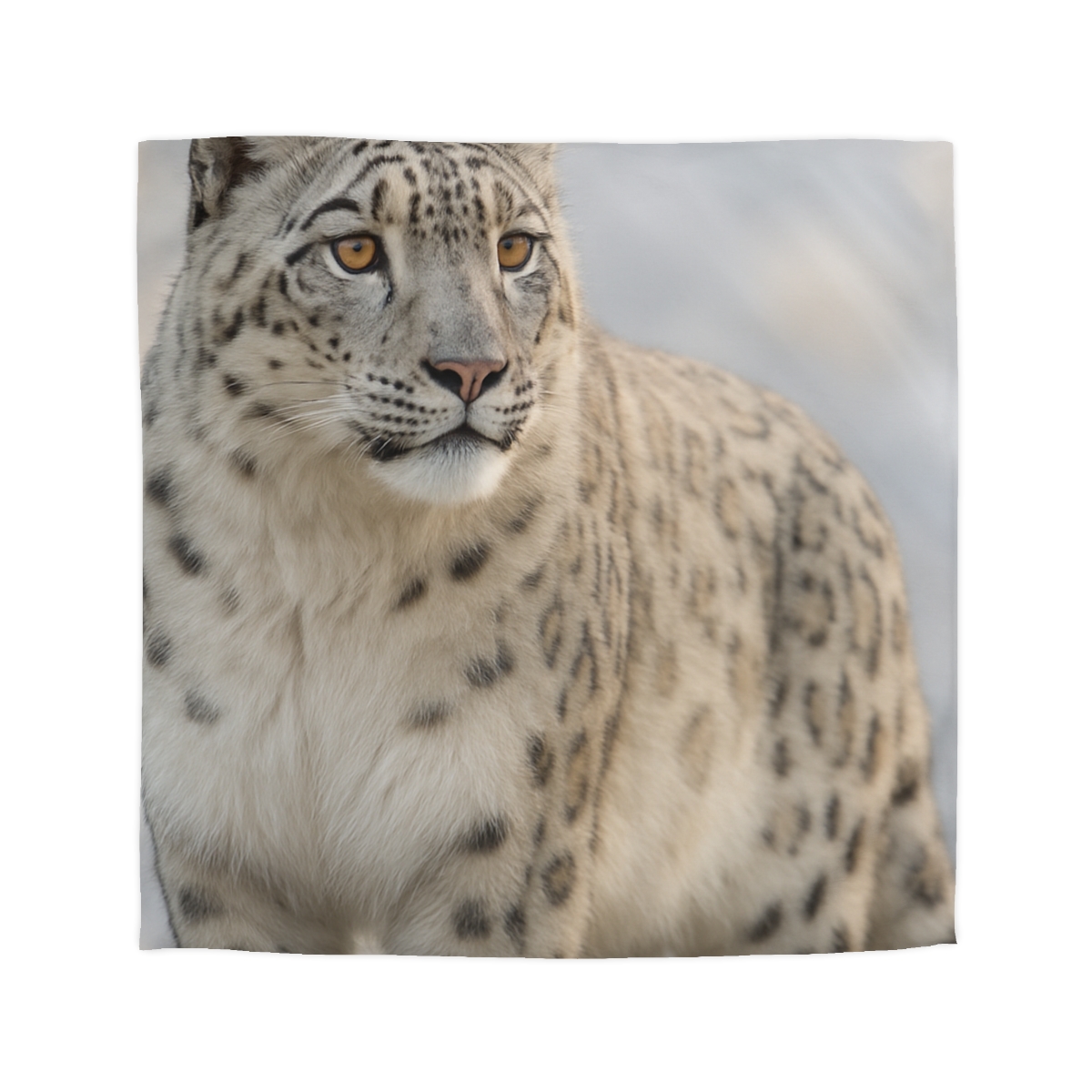 Summit Ghost Snow Leopard stylish duvet covers