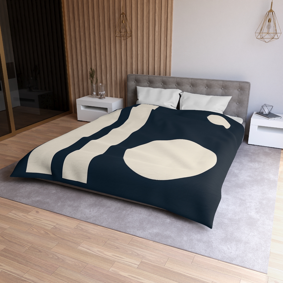 Periapsis Bars And Two Moons warm winter duvets