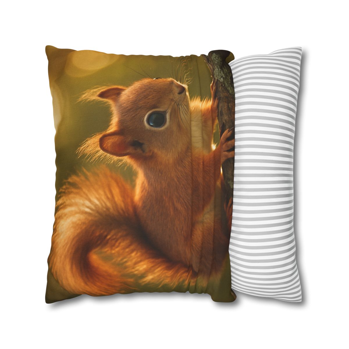 Sunrise Forager Red Squirrel comfortable bedding pillow covers