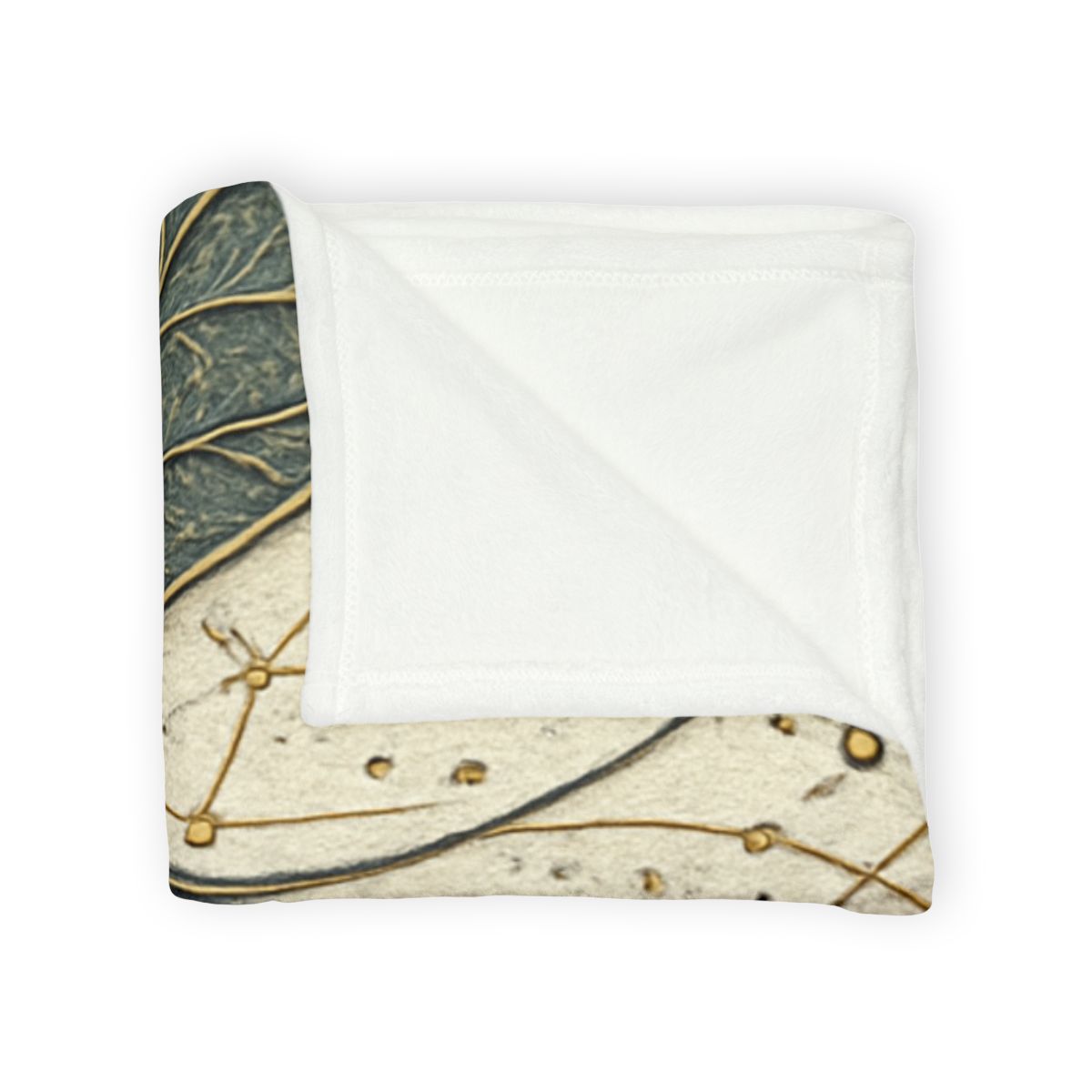 Leaf Vein Starchart Filigree stylish throw blankets