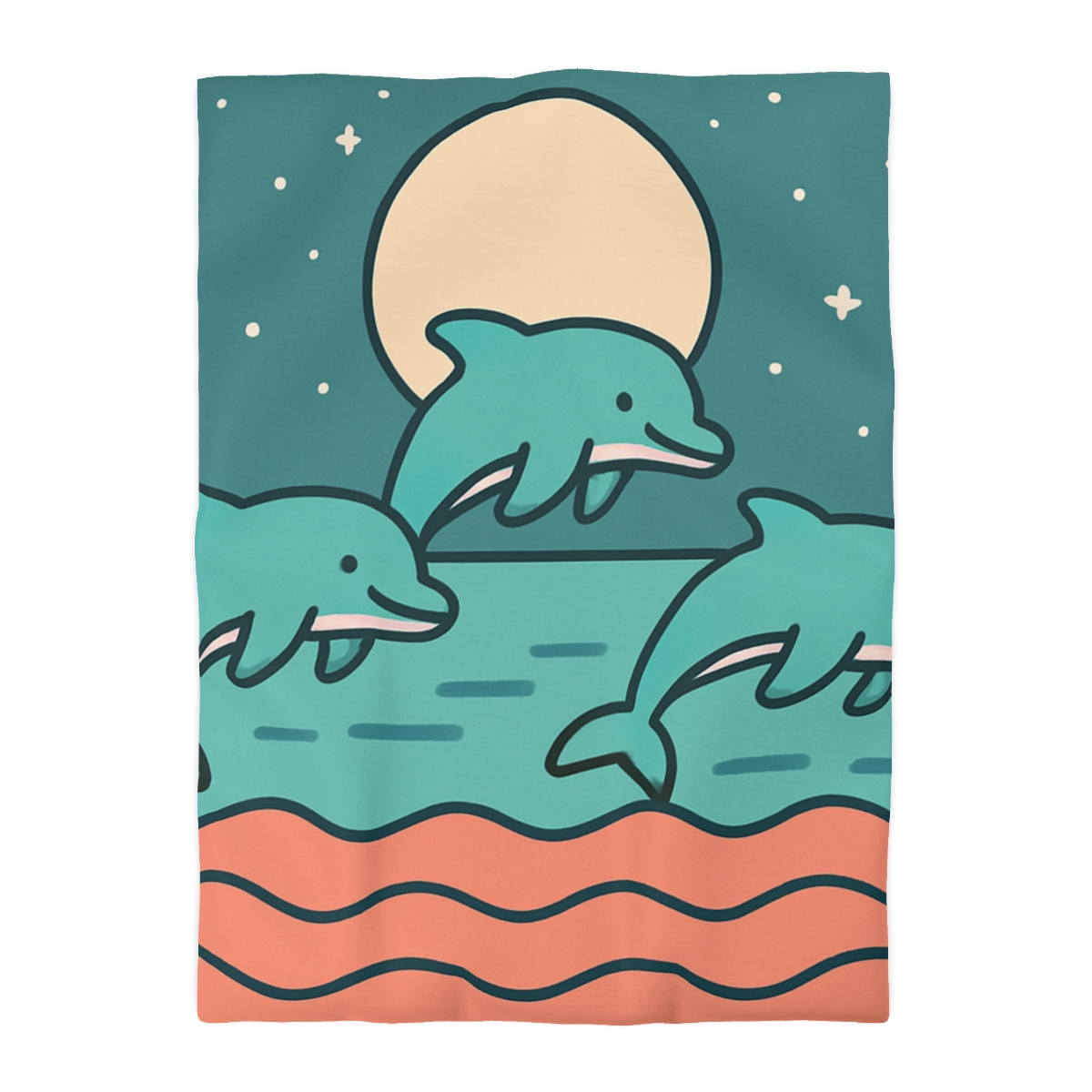 Moonlight Dolphin Parade warm winter duvets
