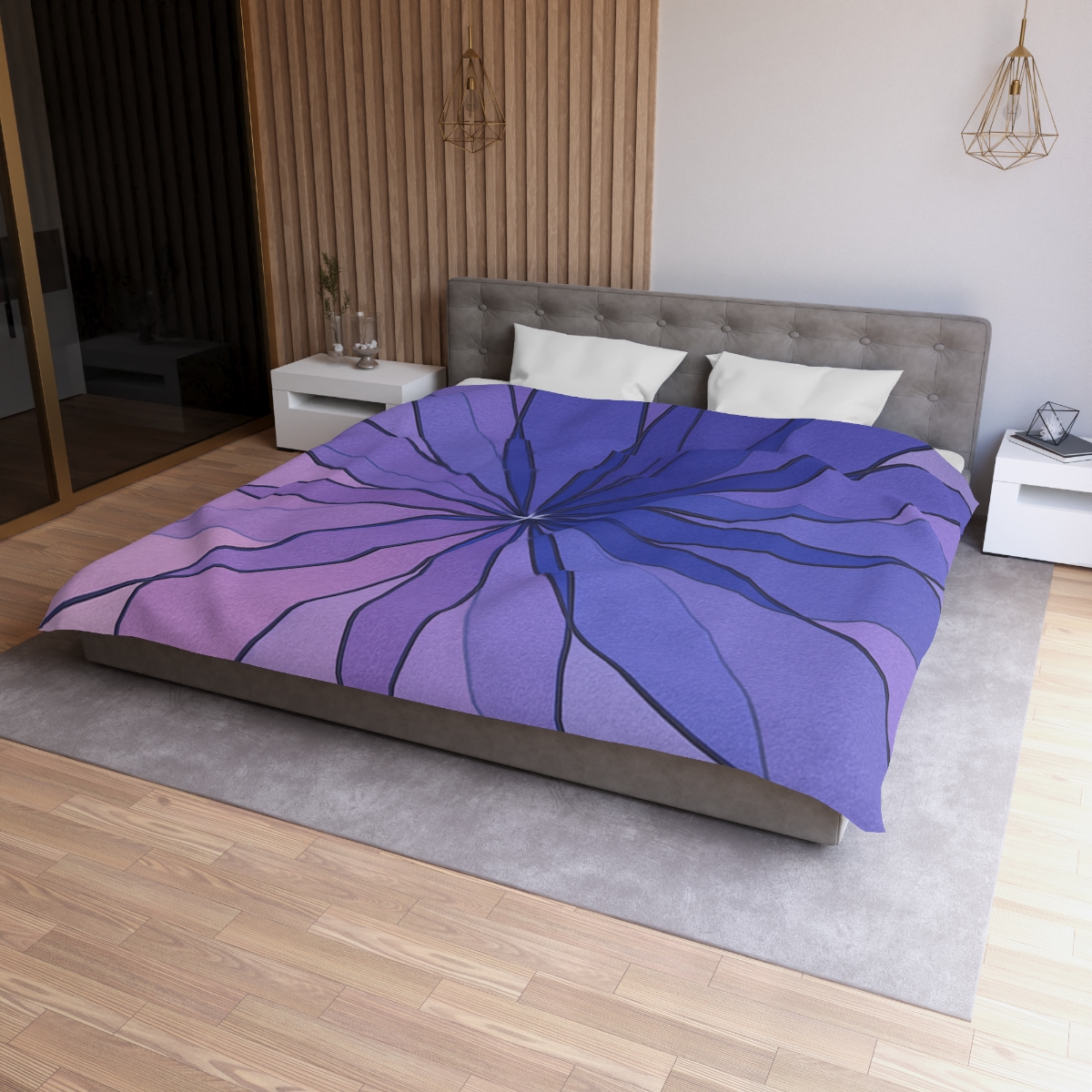 Petal Prism Overlay warm winter duvets