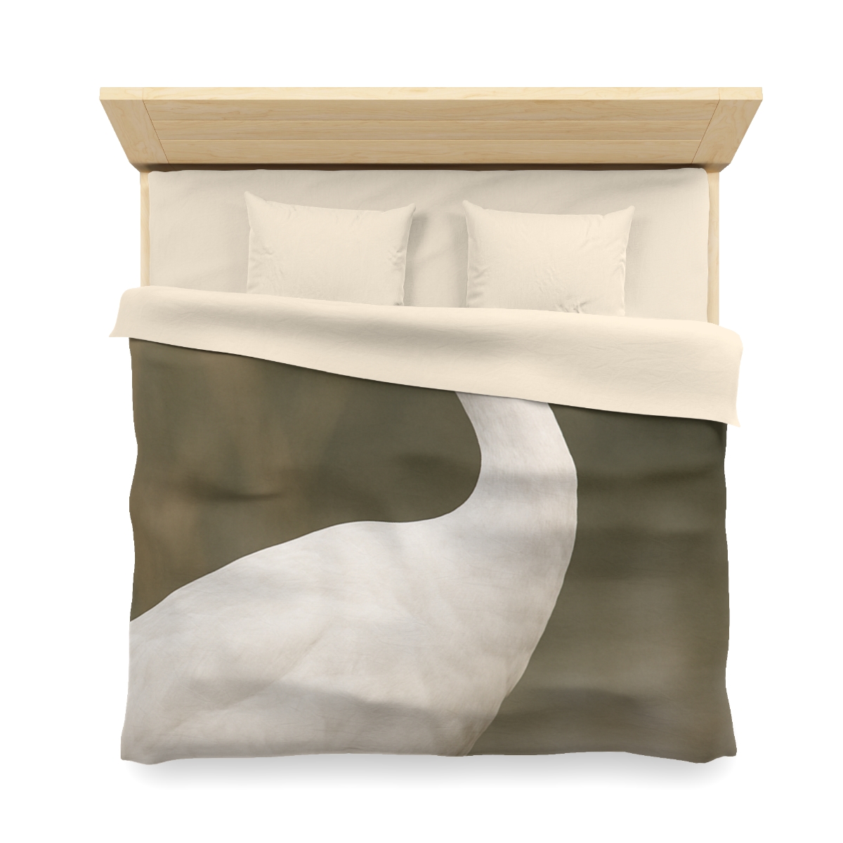 Silver Poise Whooping Crane trendy bedroom duvets