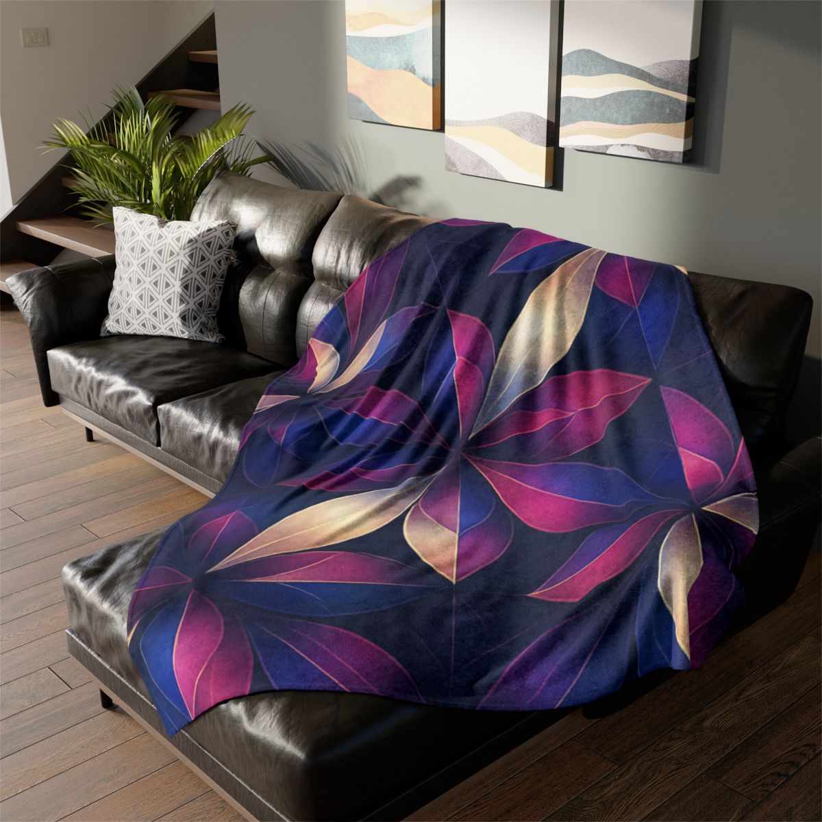 Petal Prism Tessellation trendy patterned blankets