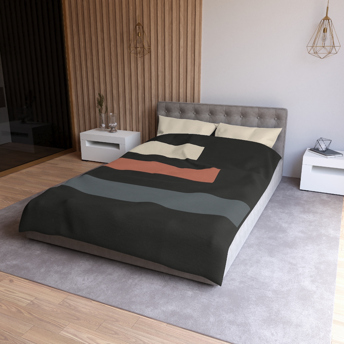 Three Bar Harmony stylish duvet covers