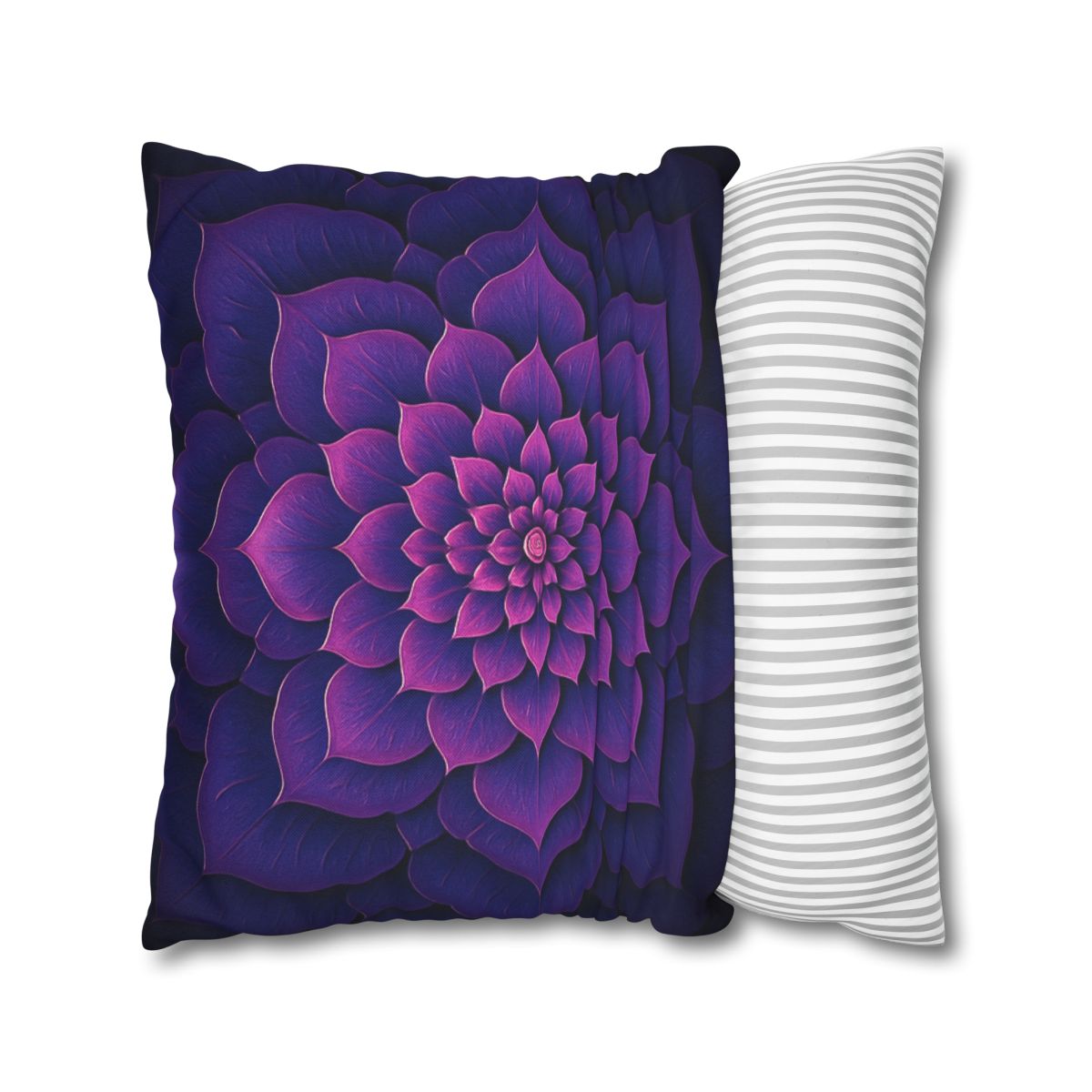 Bloom Ripple Mandala trendy patterned pillow cases
