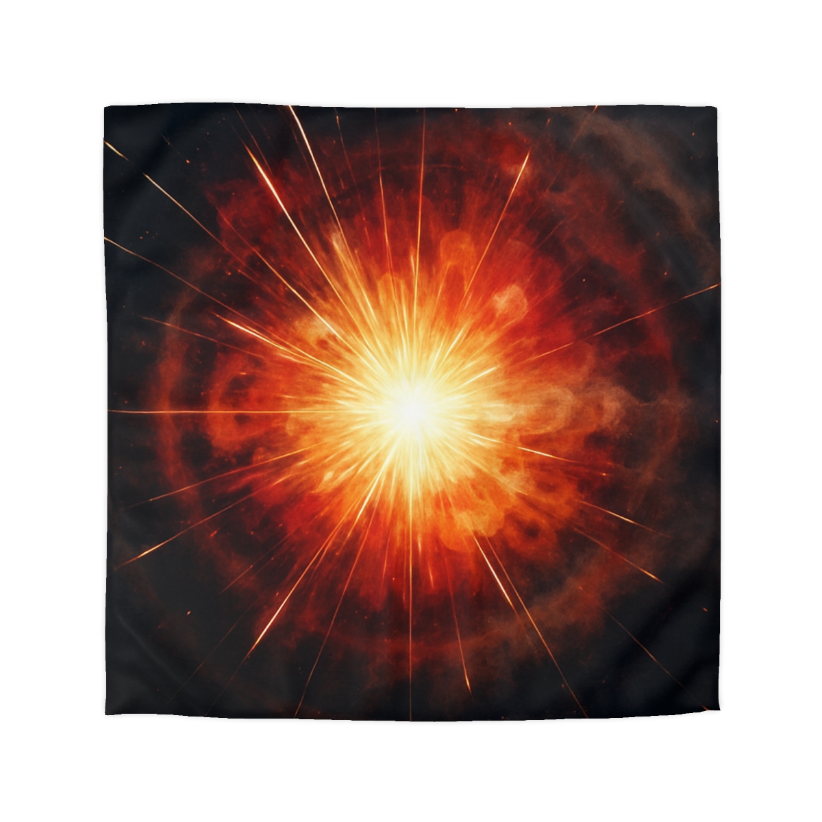 Starburst Petal Shockwave unique patterned duvets