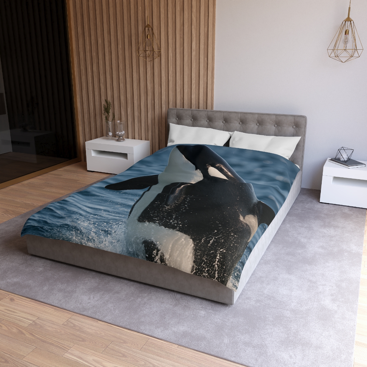 Tidal Monarch Orca warm winter duvets