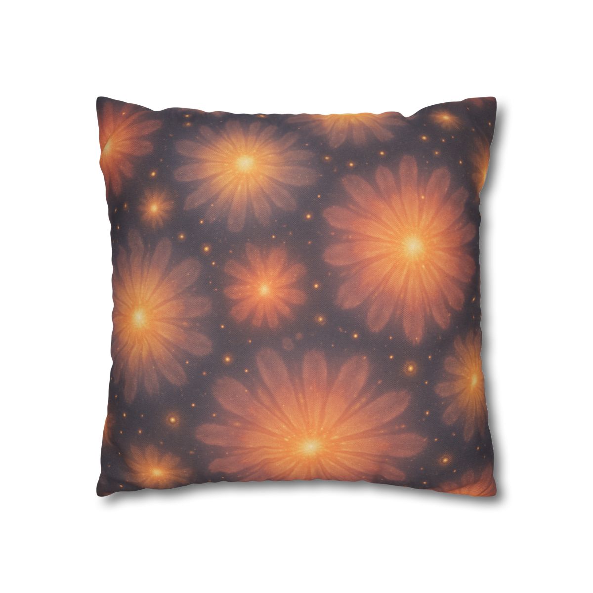 Photon Blossom Field designer print pillow cases