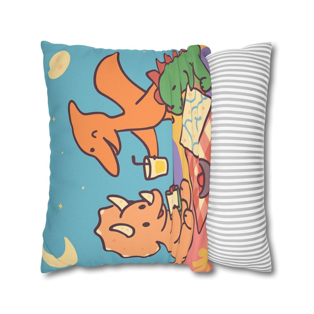 Planet Picnic With Dinosaurs custom pillow cases