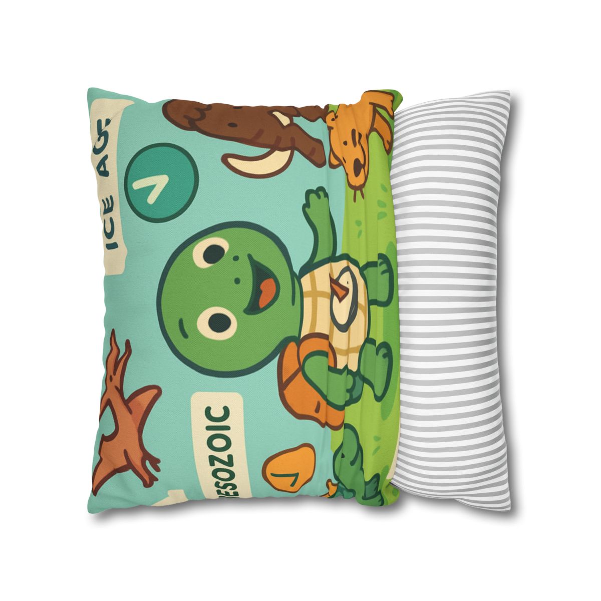 Time-Traveling Tortoise trendy patterned pillow cases