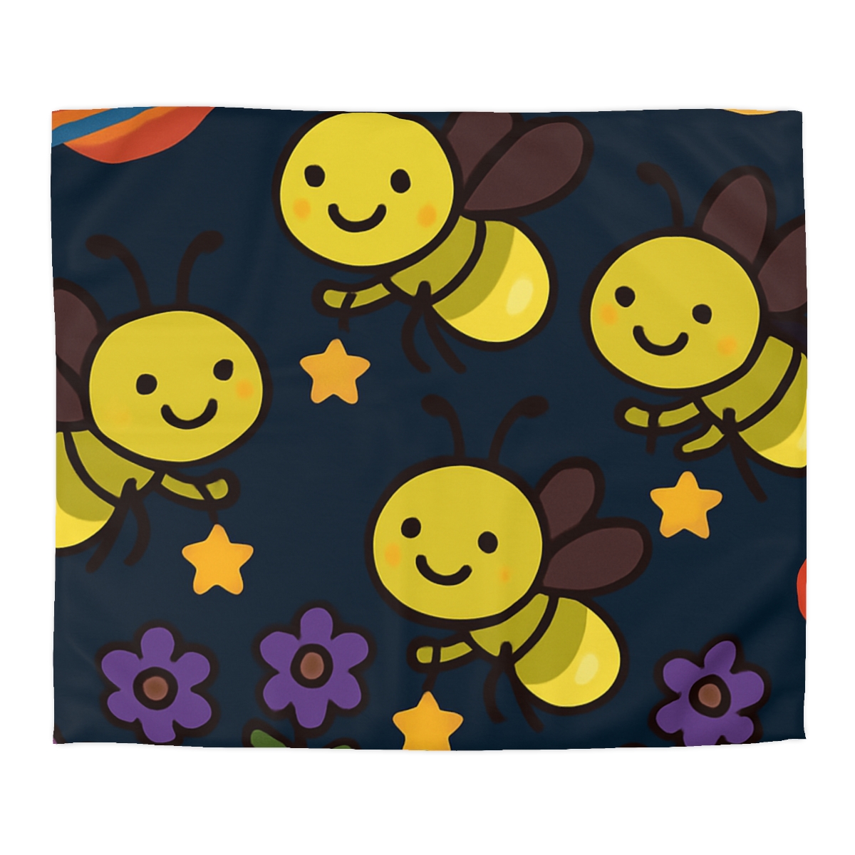 Galaxy Garden Of Singing Fireflies stylish duvet covers