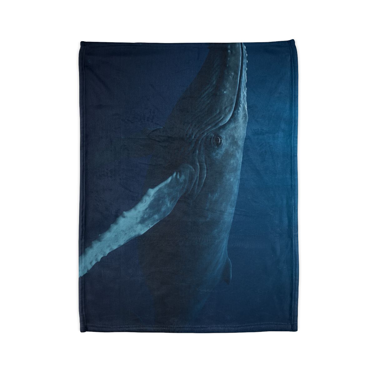 Deep Chorus Humpback Whale personalized cozy blankets